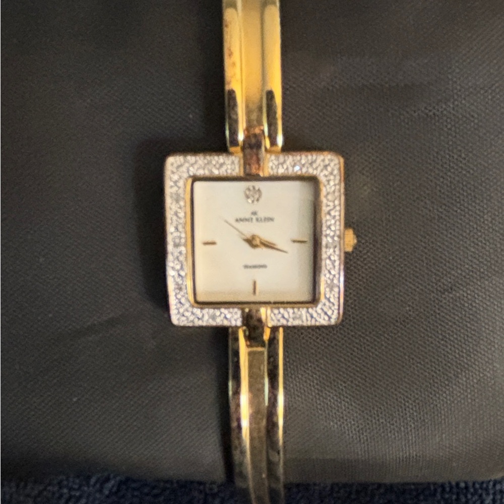 Anne Klein Gold and Silver Women's Watch